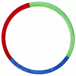 Обруч гимнастический утяжелённый d90см Идеальный силуэт