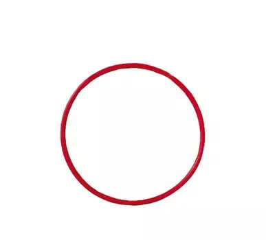 Обруч пластиковый облегченный d60см ФСИ У733