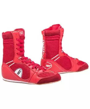 Обувь для бокса Green Hill PS005 высокая, красная