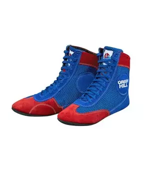 Обувь для самбо Green Hill EXPERT FIAS WS-3040Е синий\красный
