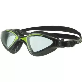 Очки для плавания Atemi N8503 чёрный-салатовый