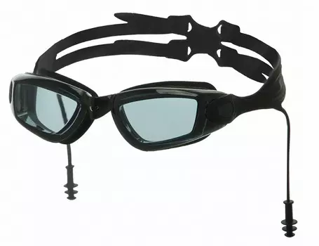 Очки для плавания Atemi N9700 чёрный, серый