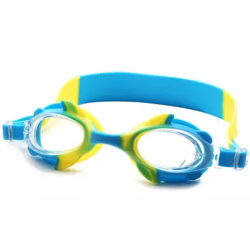 Очки для плавания детские B31570 (голубой-желтый)