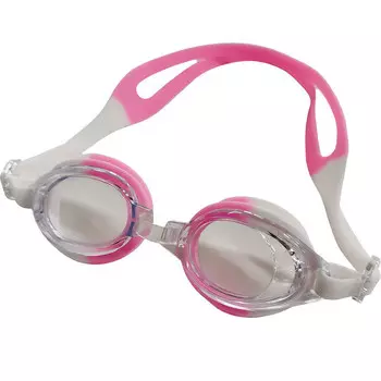 Очки для плавания детские B31571 (бело-розовые)