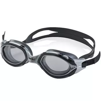 Очки для плавания Larsen S41 черный/серебристый