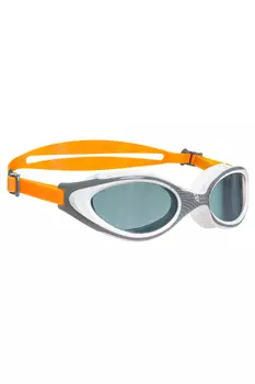 Очки для плавания Mad Wave Flame II M0424 19 0 12W серебро