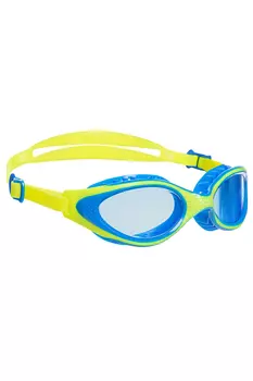 Очки для плавания Mad Wave Flame II M0424 19 0 32W салатовый