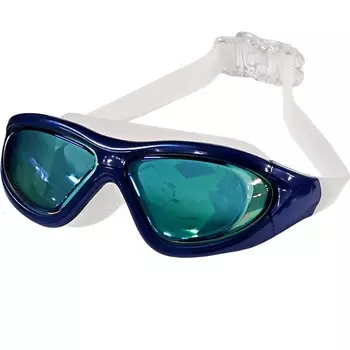 Очки для плавания Sportex взрослые полу-маска B31537-1 Синий