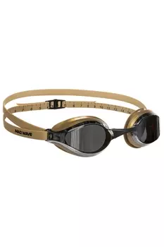 Очки для плавания юниорские MadWave Accelerator mirror M0434 06 0 18W Золото
