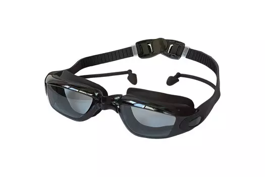 Очки для плавания взрослые Sportex BARRACUDA E33143 черные