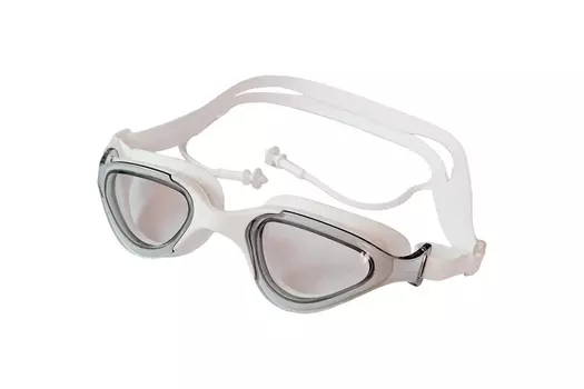 Очки для плавания взрослые Sportex E43179-2 белый