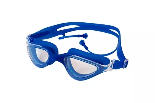 Очки для плавания взрослые Sportex E43179-6 синий