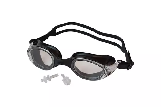 Очки для плавания взрослые Sportex E43182-1 черный