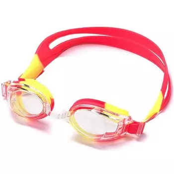 Очки плавательные детские Larsen DR-G102 розовый\желтый