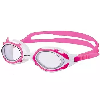Очки для плавания Larsen S41 розовый\белый