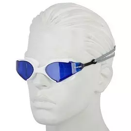 Очки плавательные Larsen S53 белый\синий