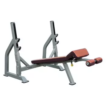 Олимпийская скамья с отрицательным наклоном для жима Impulse IFODB
