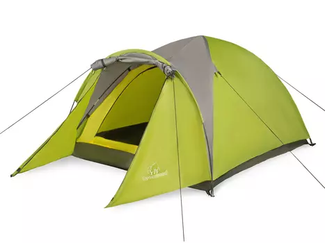 Палатка 3-х местная Greenwood Target 3 зеленый\серый