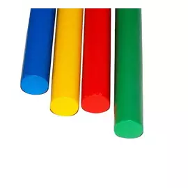 Палка гимнастическая 1,1 м цветная Dinamika ZSO-002117
