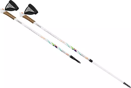 Палки для скандинавской ходьбы US Medica, 2 секции_GT, белые