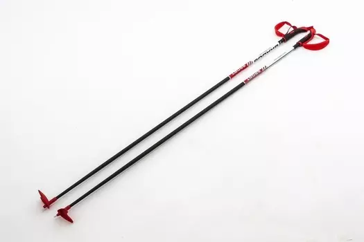 Палки стекловолокно100% лыжные 140 STC LS Sport 05022 Red Brados