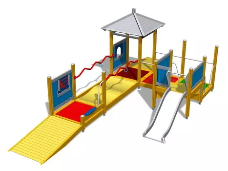 Пандусный городок Hercules Фин-2969 32580