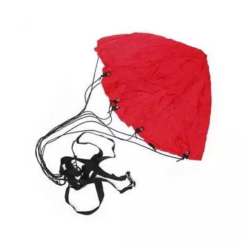 Парашют для тренировок Big Boy нейлон, сумка для переноски BB-PAR красно-белый