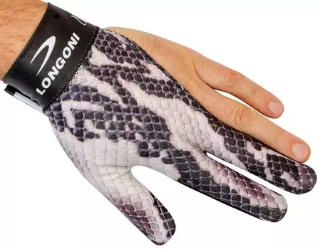 Перчатка бильярдная Longoni Fancy Snake 2 45.304.03.5