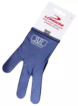 Перчатка бильярдная Longoni RenzLine Bicolor (серая) 45.302.03.2