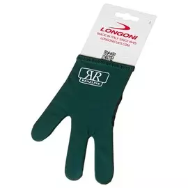Перчатка бильярдная Longoni RenzLine Bicolor (зеленая) 45.302.03.8
