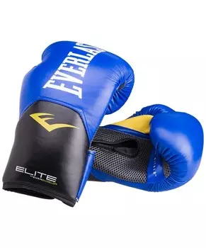 Перчатки боксерские Everlast Elite ProStyle P00001241, 8oz, к/з, синий