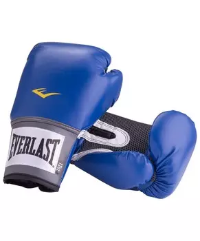 Перчатки боксерские Everlast Pro Style Anti-MB 2214U, 14oz, к/з, синий