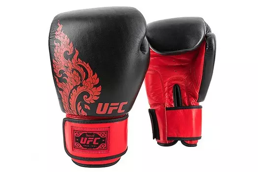 Перчатки для бокса,14 унций UFC TRUE TAI UTT-75367 Black
