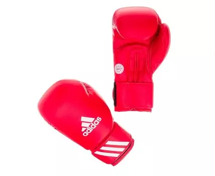 Перчатки для кикбоксинга Adidas WAKO Kickboxing Training Glove красные adiWAKOG2
