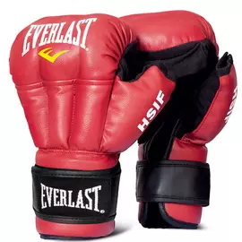 Перчатки для рукопашного боя Everlast HSIF PU, красные 8 oz RF3108