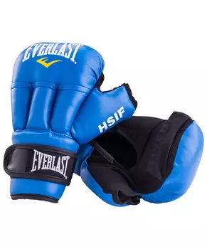 Перчатки для рукопашного боя Everlast HSIF PU, синие 6 oz RF3206