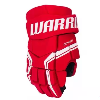 Перчатки хоккейные Warrior Covert QRE5, Q5GSR8-RD12