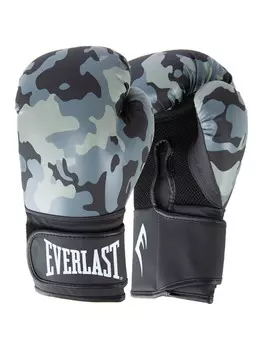 Перчатки тренировочные 10oz Everlast Spark P00002790 серый\камуфляж