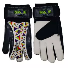 Перчатки вратарские футбольные Novus NFG-01,черн-бел