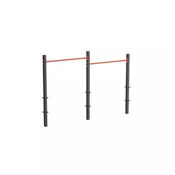 Перекладины стационарные разноуровневые Iron King S604