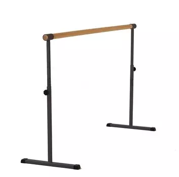 Переносной хореографический станок однорядный регулируемый Spektr Sport Аллегро Дуб