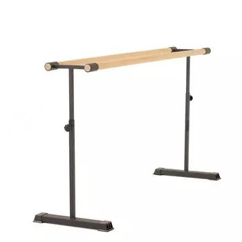 Переносной хореографический станок регулируемый Spektr Sport Дубль Опоры - сталь, Поручни - нерж. сталь