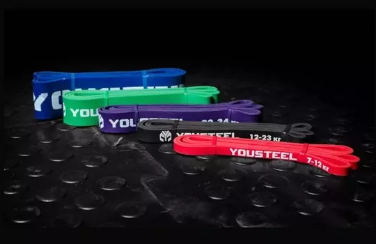 Петля YouSteel Strength Band 2000 x 6,4 x 3мм, желтая