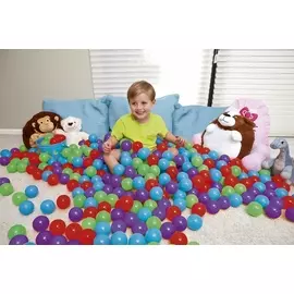 Пластиковые мячи 6,5см, с антибактериальным покрытием Bestway 52296