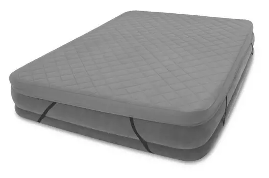Покрывало-наматрасник Intex для надувной кровати 152х203x10 см 69643 серый