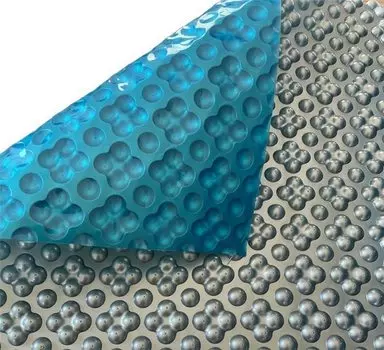 Покрывало плавающее Poolmagic ширина 6м 2022 синее\серебристое