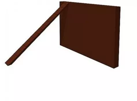 Полоса препятствий ФСИ Забор с наклонной доской 8869