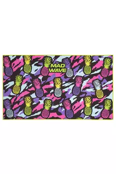 Полотенце из микрофибры Mad Wave Microfiber towel Pineapple M0764 10 0 00W