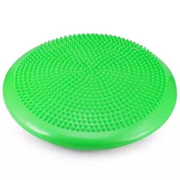 Полусфера массажная овальная надувная Sportex (ПВХ) d-33см MSG100-5 зеленая