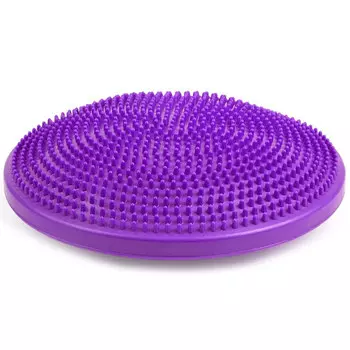 Полусфера массажная овальная надувная (ПВХ) d-33см MSG300 фиолетовая